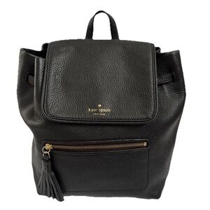kate spade | Bags | Kate Spade Black Nylon Backpack With  display picture 2